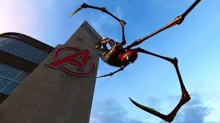 Spider-Man PS4 - Expert Combat Gameplay - Iron Spider Showcase & Free Roam - Vol.5