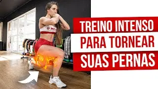 ESSE TREINO VAI HIPERTROFIAR E TONIFICAR AS SUAS PERNAS