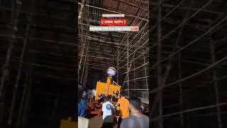 Parel workshop 2025|Malabar hill cha raja 2025 trolley at parel workshop #ganeshchaturthi #bappa #yt