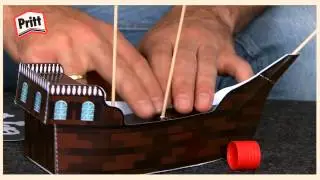 Brinque com Pritt - Como fazer o Grande Navio Pirata