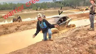 Warrior creek mud park (big X3 Gets buried!!) Must watch