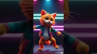 cat dancing #funny #story #cute #baby #cartoon #cat
