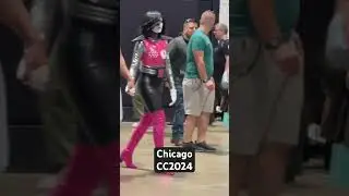 Comic Con 2024 Chicago #music #art #comicconventions #electronicmusic #synthwave #costumes #anime