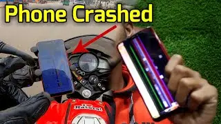 Crashed my PHONE 📱 from bike. First day @DHAKA || Bike Lover Bachelor ||