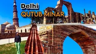 QUTUB MINAR vlog in Tamil | Delhi Qutub Minar | Iron Pillar | Tourist Places | Dazzle Spark