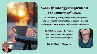 Weekly Energy Inspiration For Jan 19th, 2026