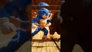 Sonic tenta lutar com Touro para conquistar o cora&ccedil;&atilde;o de Amy|Shadow vs Sonic#sonic #sonicthehedgehog