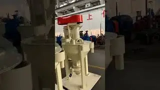 Froth Pump in Action &ndash; Designed for Flotation Slurry with Foam #slurrypump #automobile #warmup