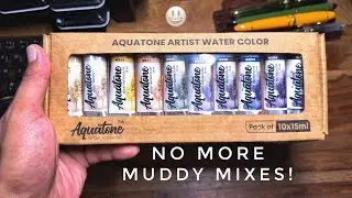 STOP Making Mud! The SECRET to Beautiful Grays in Watercolor is here!!