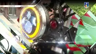 Sharda E Bike made by the Students of Mechanical Engineering