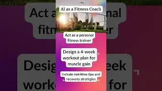 AI Built My 4 Week Muscle Gain Plan & I'm SHOCKED!