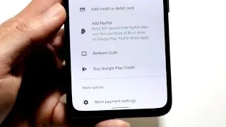 Как обновить платёжную информацию на Android! (2023)