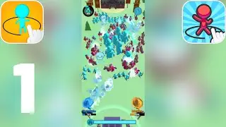 Draw Defence Gameplay Walkthrough #️⃣1️⃣ Level 1-25 (iOS - Android)