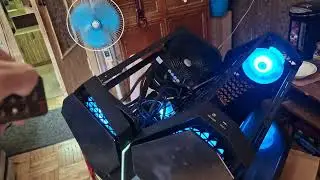 Deepcool Quadstellar Infinity сборка в красивом корпусе подсветка