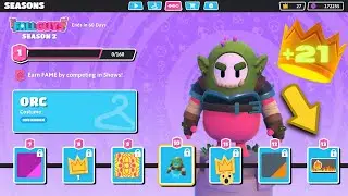 Season 2 Battle Pass Showcase in Fall Guys