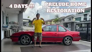 Honda Prelude BA5 Home Restoration! Journey Begins..