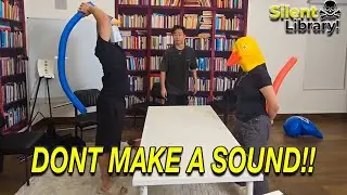 Edward So Tries To Plays A Silent Library...