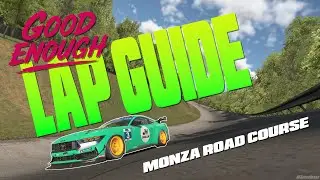 Ford Mustang GT4 @ Monza Road Course | iRacing Good Enough Lap Guide