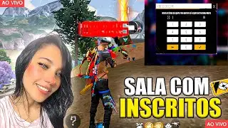 👑X1 DOS CRIA 👑FREE FIRE AO VIVO👑BATE SOCO 👑E 6V6 👑SALA PREMIADA