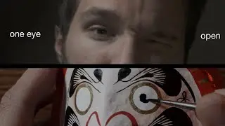 One Eye Open - Carving a Daruma for 2026
