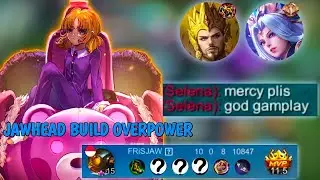 JAWHEAD AUTO LEGENDARY SECRET BUILD OVERPOWER !! JAWHEAD TOP GLOBAL 2022 !! JAWHEAD BEST BUILD-MLBB