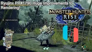 Ryujinx 1.0.6271 | Monster Hunter Rise Demo HD | Switch Emulator Gameplay [New Improvements PR1790!]