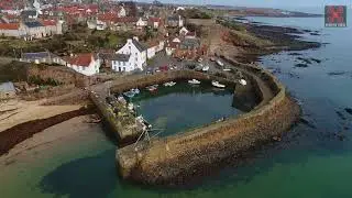 Aerial Drone Filming in Crail, Fife, Scotland