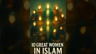 10 Greatest Women in Islam 🕊️ | Inspiring Muslim Women You Should Know  #islamichistory