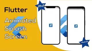 Flutter Animated Splash Screen with Android Studio | flutter bangla tutorials