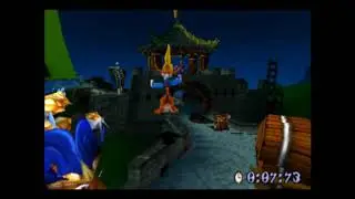 Crash Bandicoot 3 - Midnight Run - Time Trial - 0:13:16