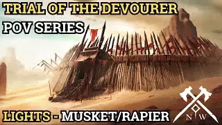 How to play LIGHTS in the Sandworm Raid [MUSKET POV] New World Aeternum 2025