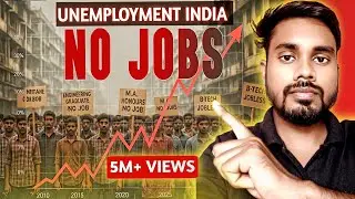India Needs Jobs! I Reality of Unemployment Crisis | Pawan K Tyagi 