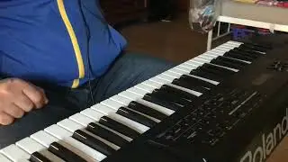 Roland  Xp10 Jam / only Sounds from Xp10 / old school synth 1994