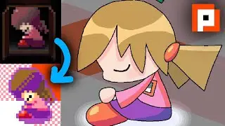 Madotsuki on R/Place 2023 Timelapse【Yume Nikki ゆめにっき】