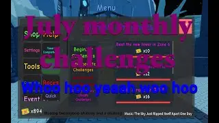 (JToH Live) July Monthly Challenges