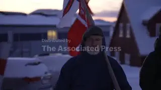 Nuuk resident stages a daily protest in front of the US Consulate