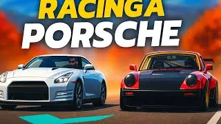 R-35 vs porche speedline syndicate boss race in CARX STREET