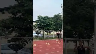 Sprinting Through Mini Hurdles at Full Speed #athleticsmeet #tranding #athletics #sports #athletics
