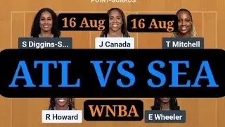 ATLVSSEA | ATLTEAM | SEATEAM | WNBATEAM | WNBAPRIDICTION | WNBALIVE #WNBATEAM #WNBADREAM11TEAM