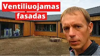 Ventiliuojamas fasadas ir jo pabaiga