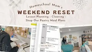 Выходные для домашнего обучения: как я готовлюсь к спокойной неделе, будучи работающей мамой, обу...