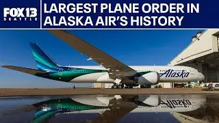 LIVE: Alaska Airlines orders more than 100 Boeing jets, largest order in company history