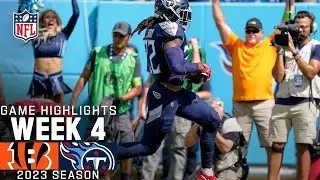 Cincinnati Bengals vs. Tennessee Titans Game Highlights | NFL 2023 Week 4