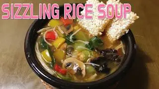 비건 누룽지탕 요리 만드는 방법 | Vegan Sizzling Rice Soup Recipe