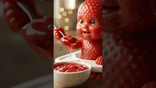 👉 Would You Eat a Strawberry Baby? 🍓 Oddly Satisfying ASMR #shorts