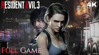 RESIDENT EVIL 3 (2020) | Survival Horror | Full Game 4K/60FPS | Gameplay Walkthrough