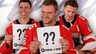 Panthers React to EA NHL 25 Ratings 📈🎮