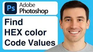 How To Find HEX Color Code Values in Photoshop - 2025 (Tutorial)