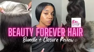 HD Lace Closure and 3 Bundles Review | Beauty Forever Hair