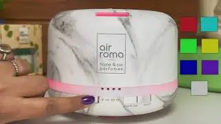 How to set up Airroma ultra-sonic mist diffuser